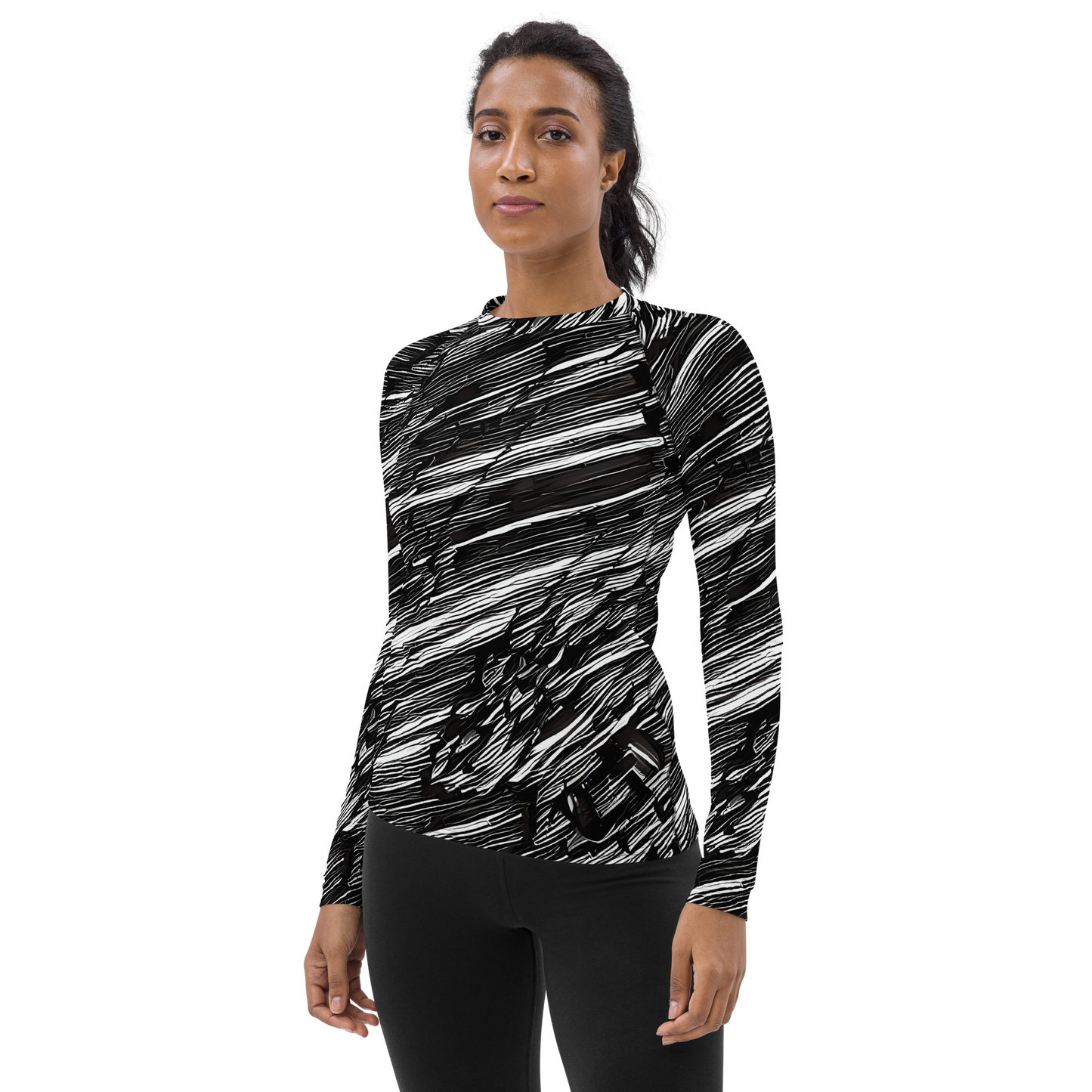 Women's Rash Guard - Ward's Whirlwind