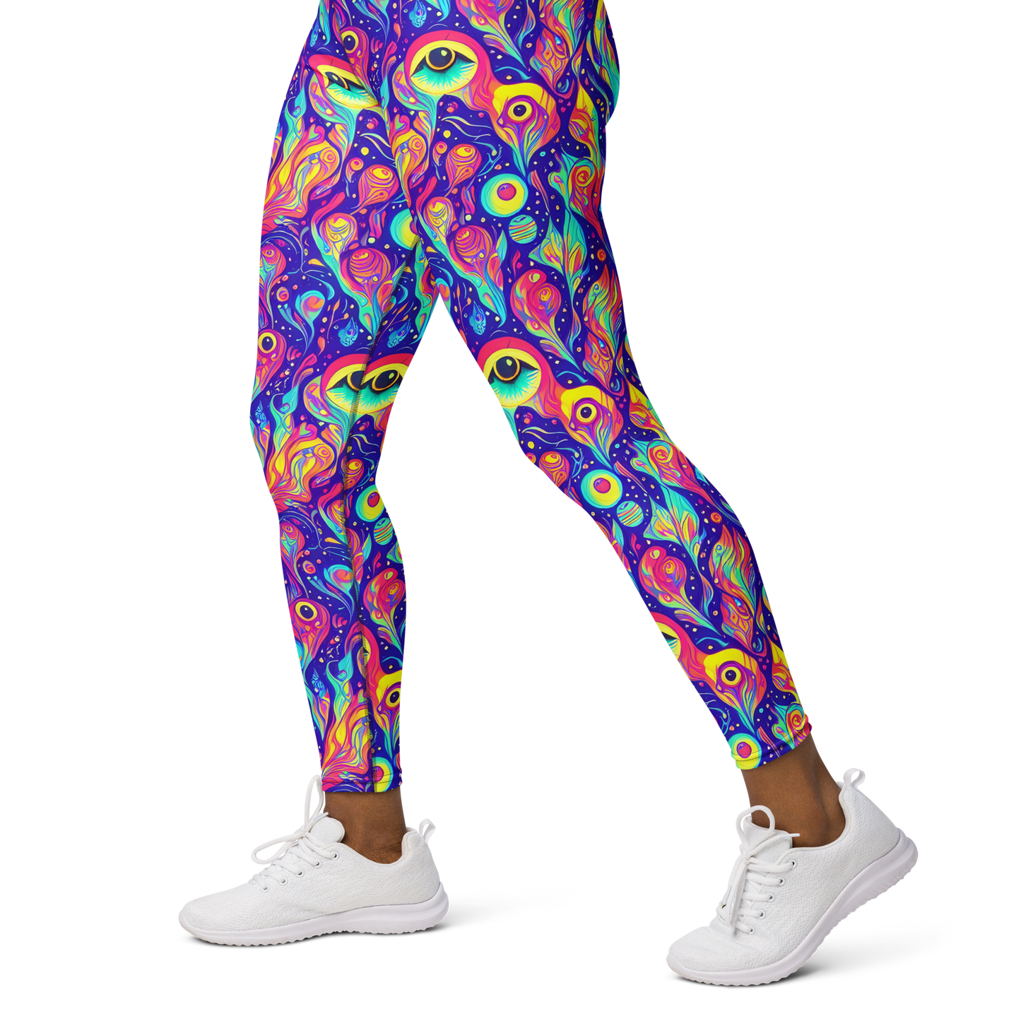 Yoga Leggings - Mystic Petal Dance