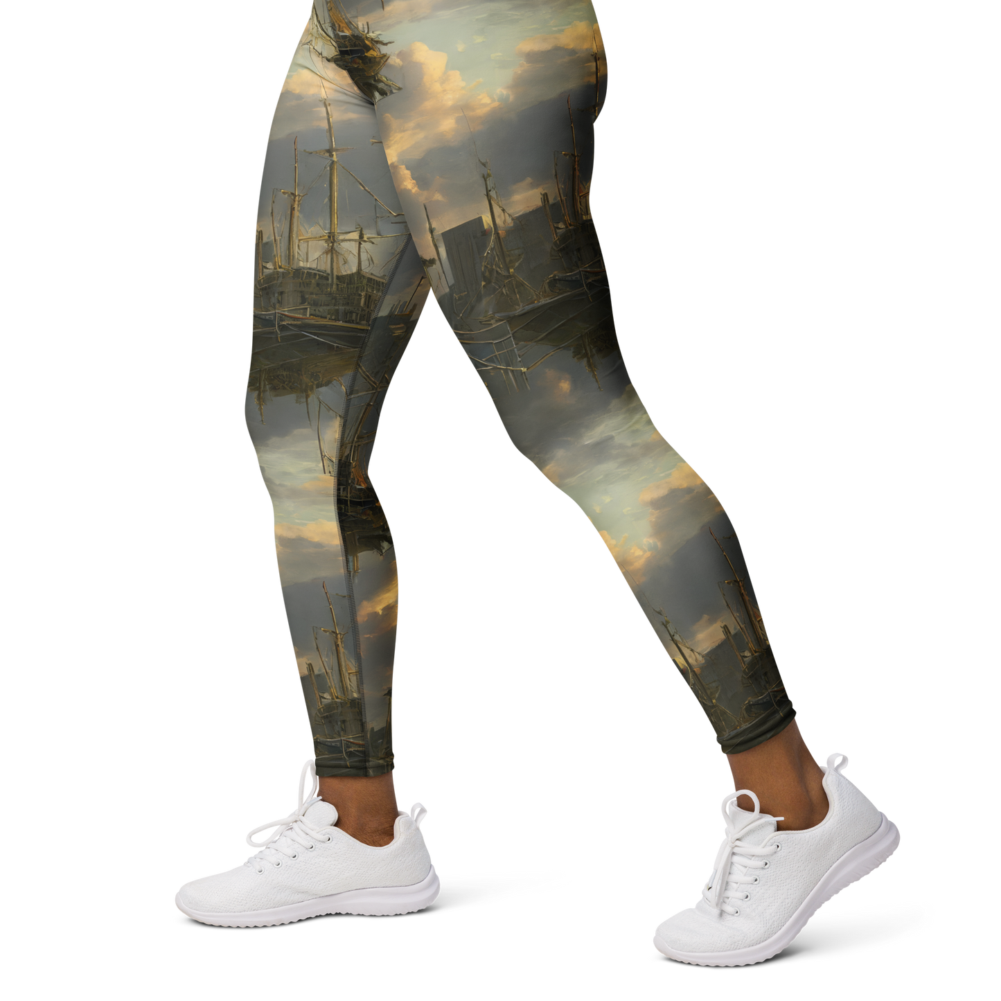 Yoga Leggings - Ethereal Armada