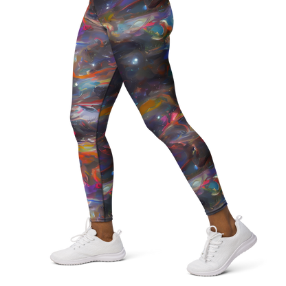 Yoga Leggings - Chromatic Flux