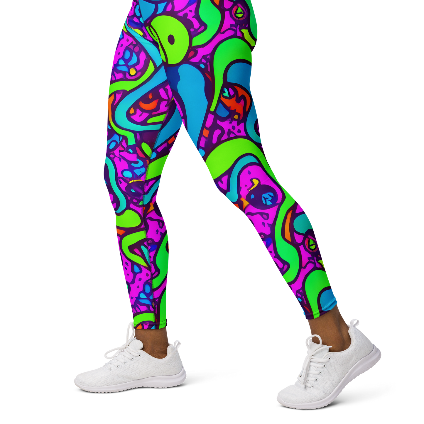 Yoga Leggings - Funky Vortex