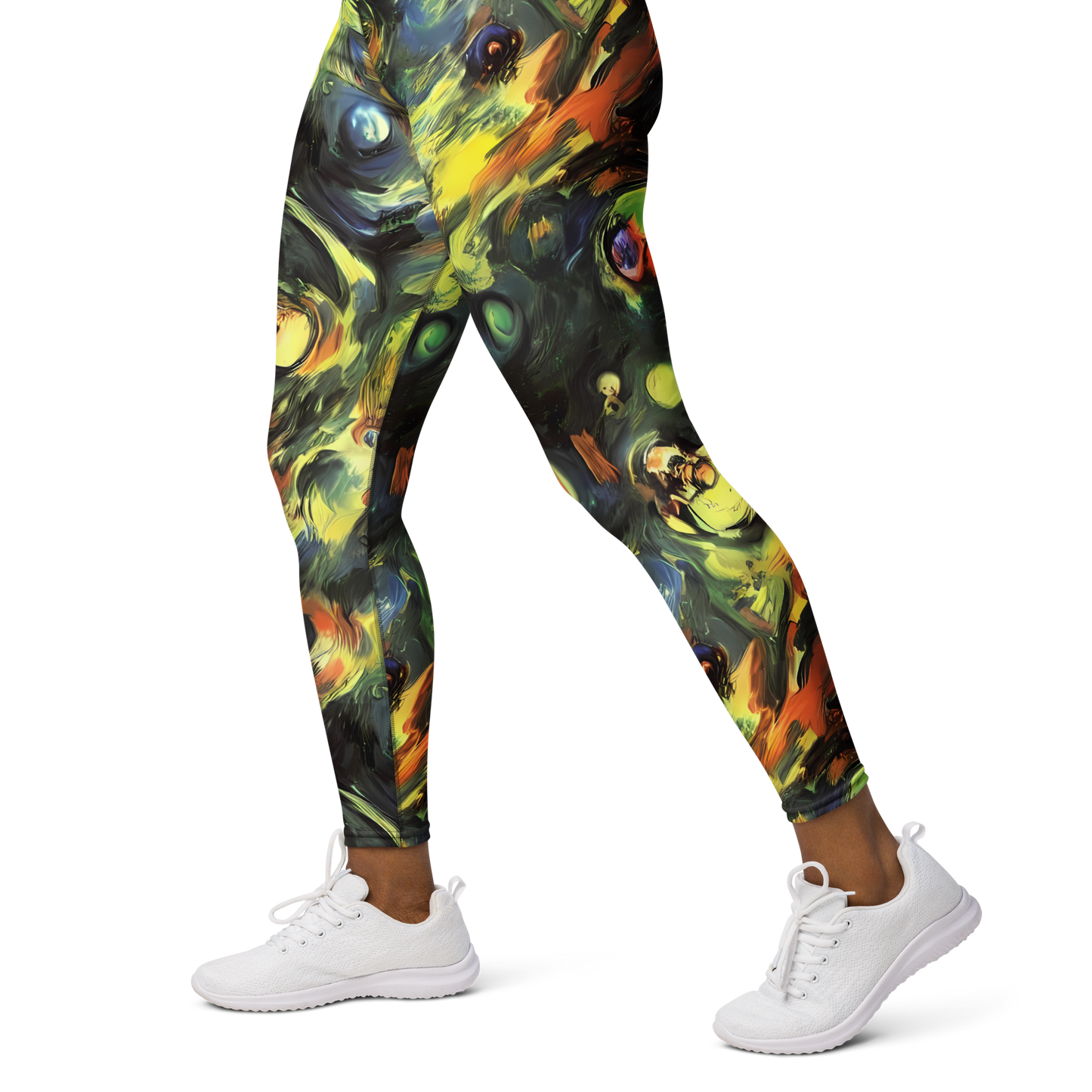 Yoga Leggings - Seve Swirl