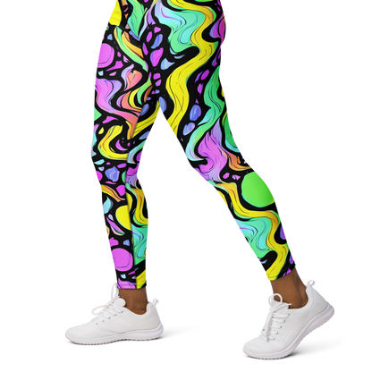 Yoga Leggings - Sillman Swirl