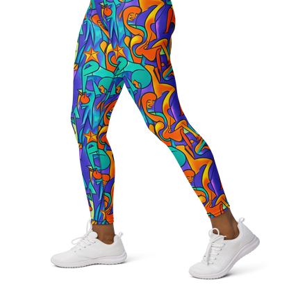 Yoga Leggings - Surreal Movements