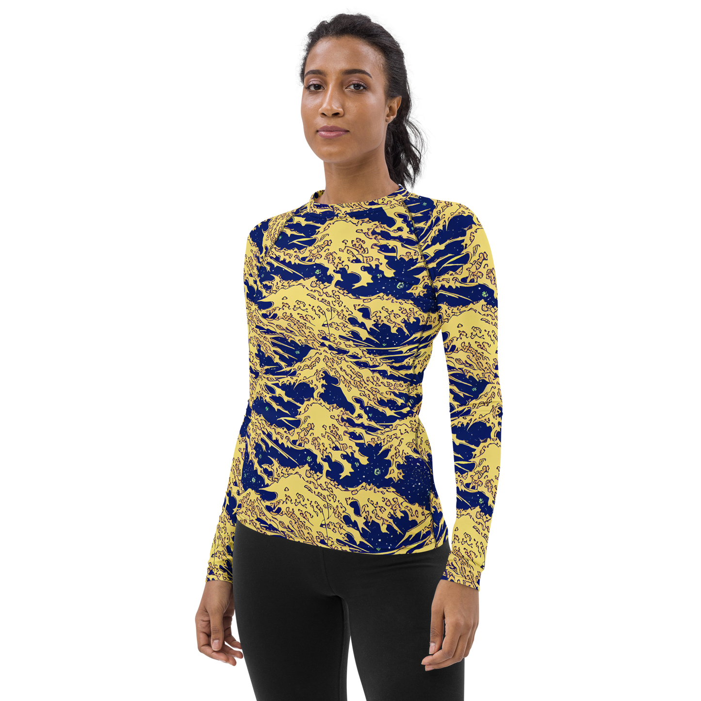 Women's Rash Guard - Celestial Ridge