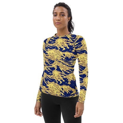 Women's Rash Guard - Celestial Ridge