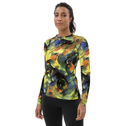 Women's Rash Guard - Seve Swirl