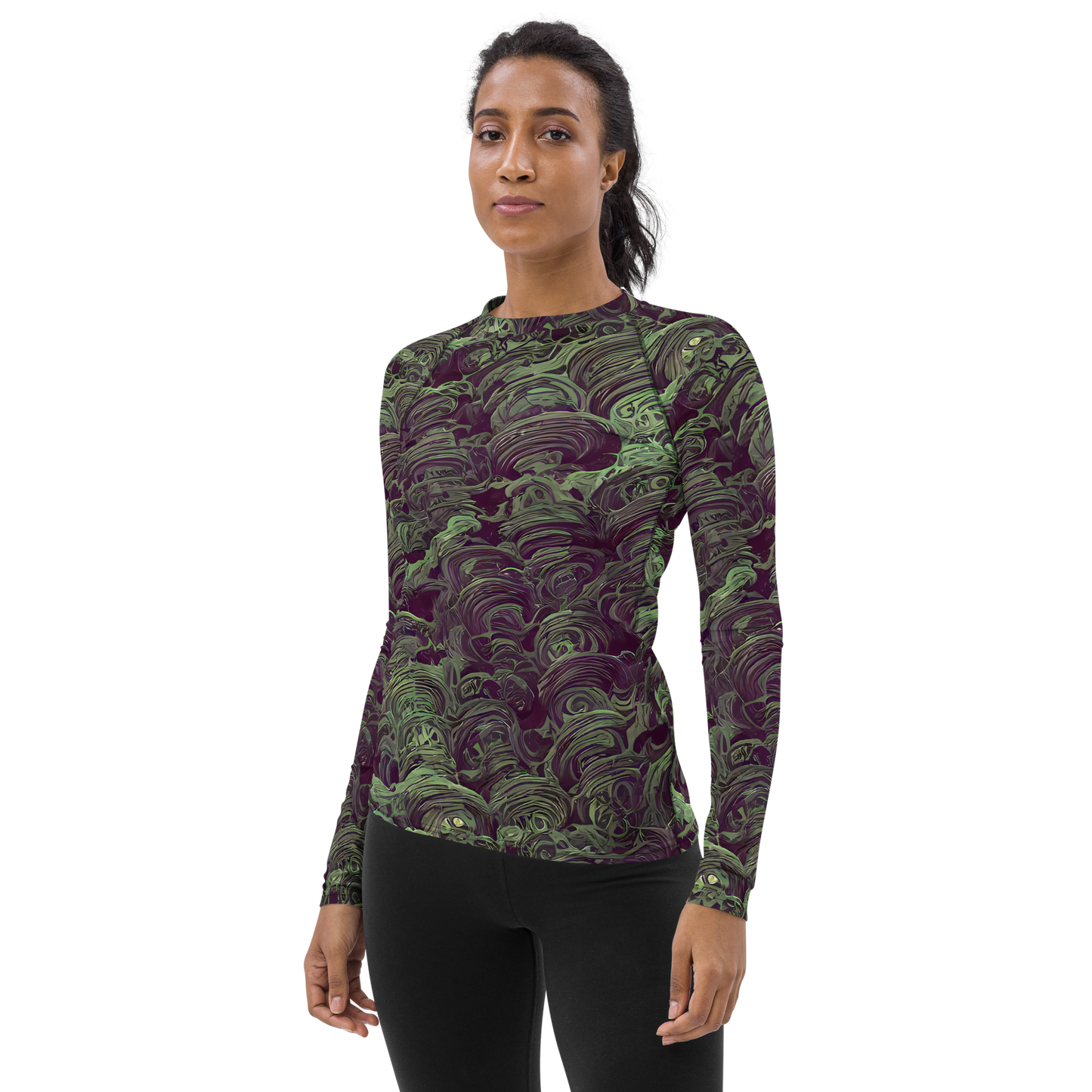 Women's Rash Guard - Knab Whorls