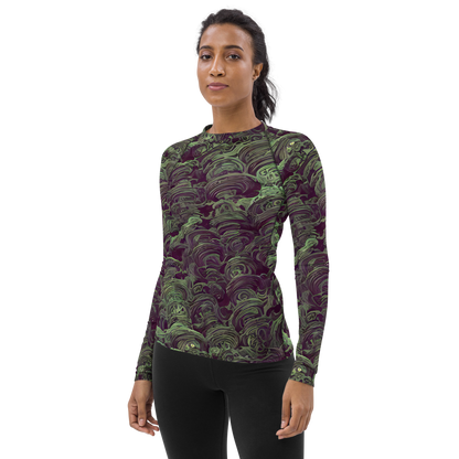 Women's Rash Guard - Knab Whorls