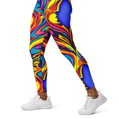 Yoga Leggings - Electric Ecstasy