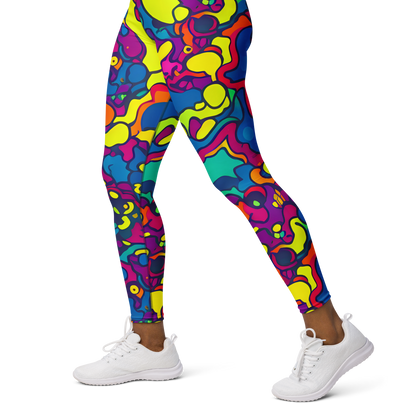 Yoga Leggings - Colorful Chaos