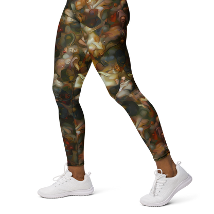 Yoga Leggings - Cryptic Canvas