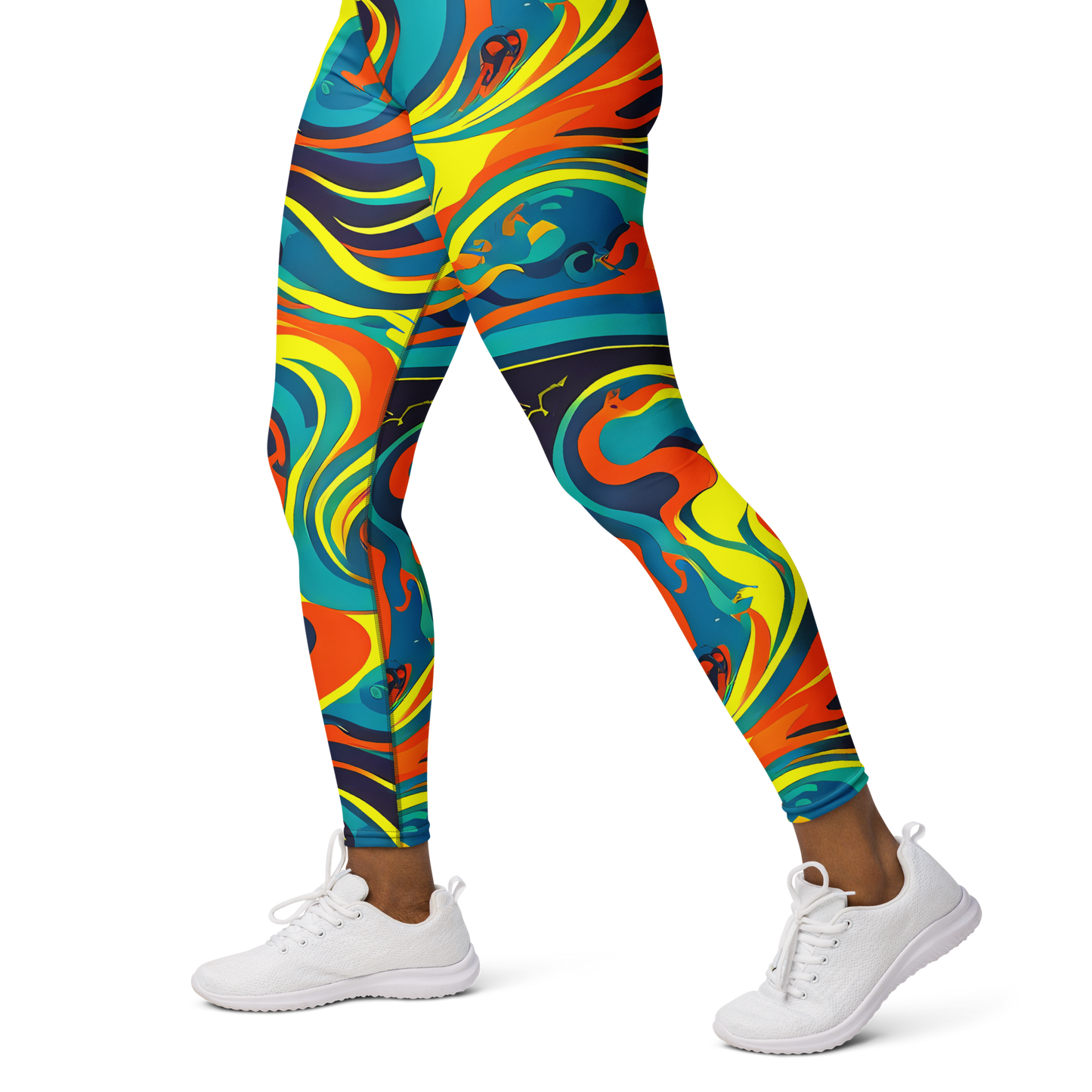 Yoga Leggings - Mythic Maelstrom