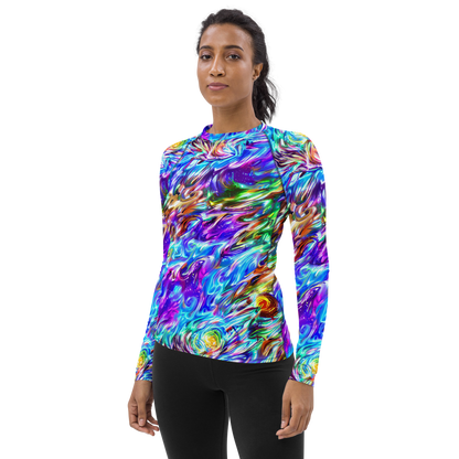 Women's Rash Guard - Faini Whirlwind