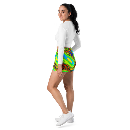 Women’s Athletic Shorts - Hodgkin's Blaze