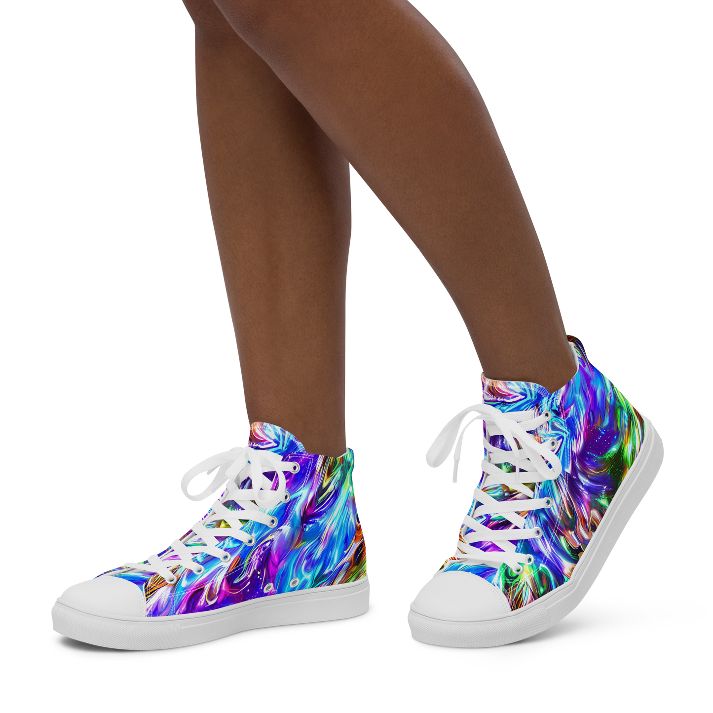 Women's High Top Canvas Shoes - Faini Whirlwind