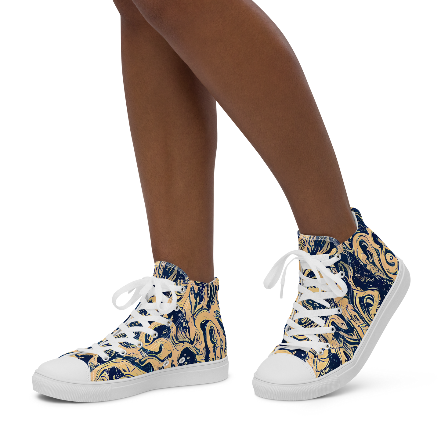 Women's High Top Canvas Shoes - Doré Dreams