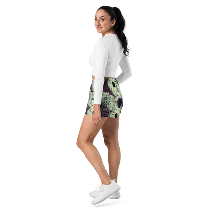 Women’s Athletic Shorts - Celestial Bloom