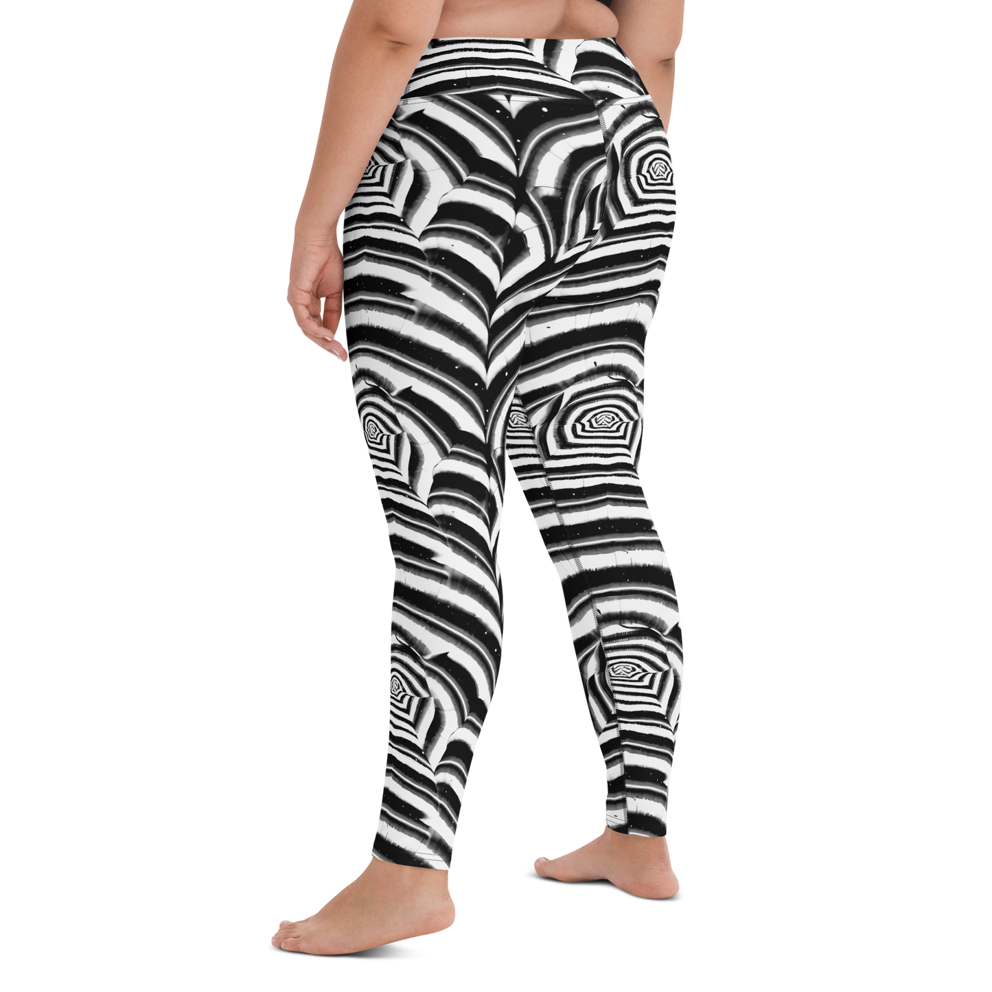 Yoga Leggings - Dupain Swirl