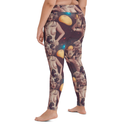 Yoga Leggings - Nebula Siren