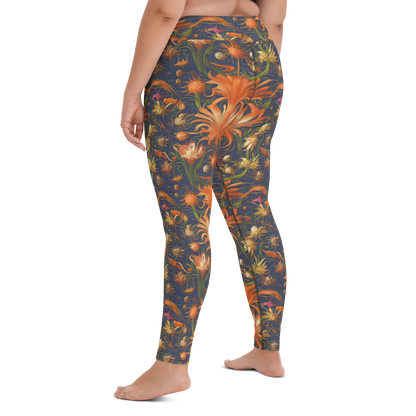 Yoga Leggings - Stellar Blooms