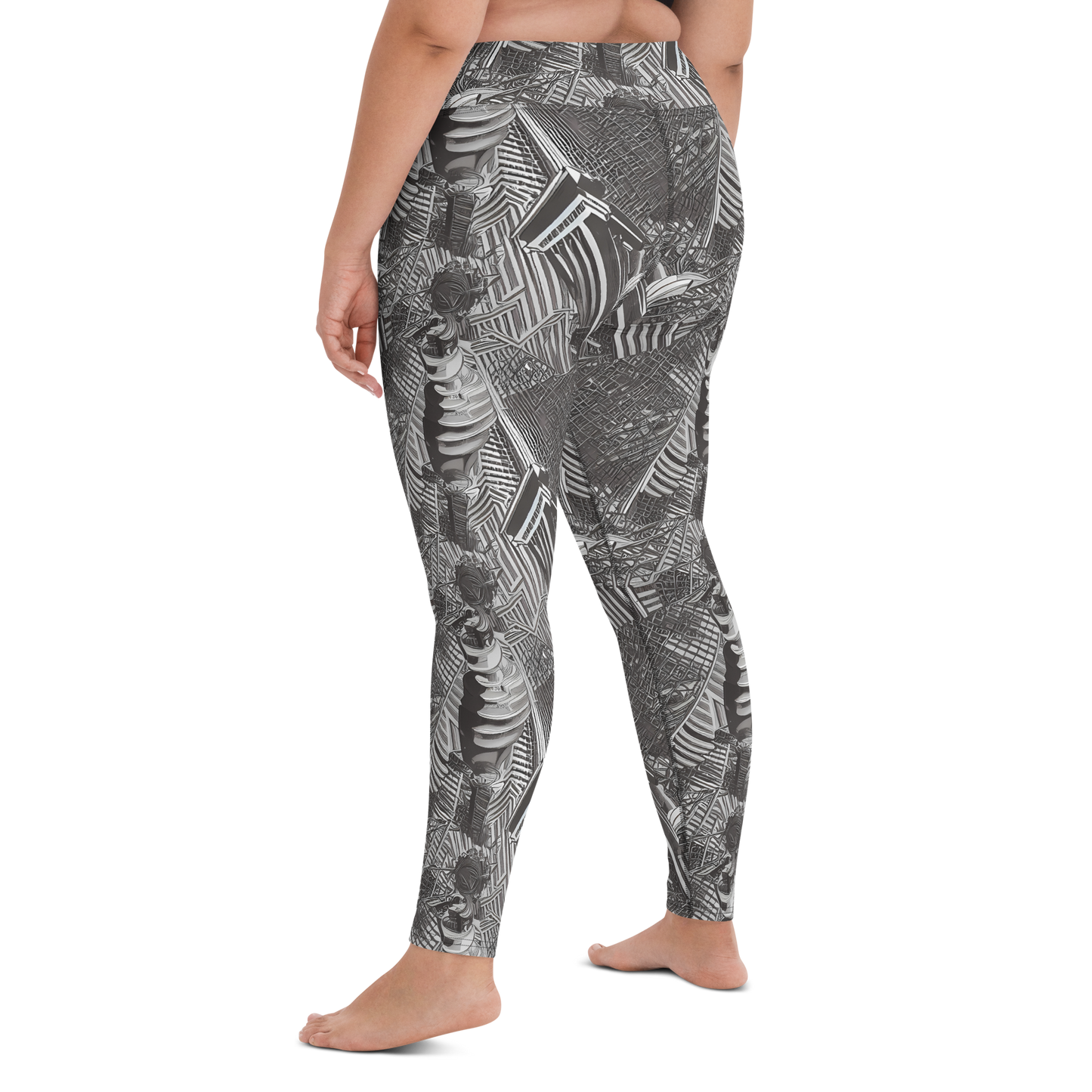 Yoga Leggings - Piranesi's Web