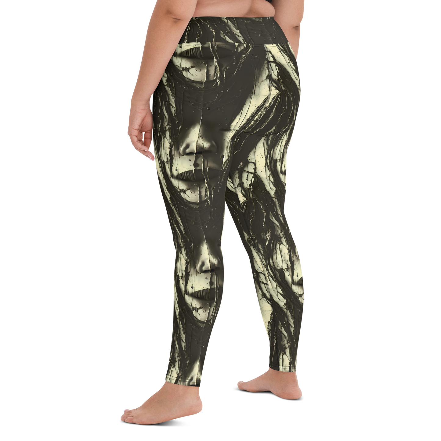 Yoga Leggings - Eclipse Veil