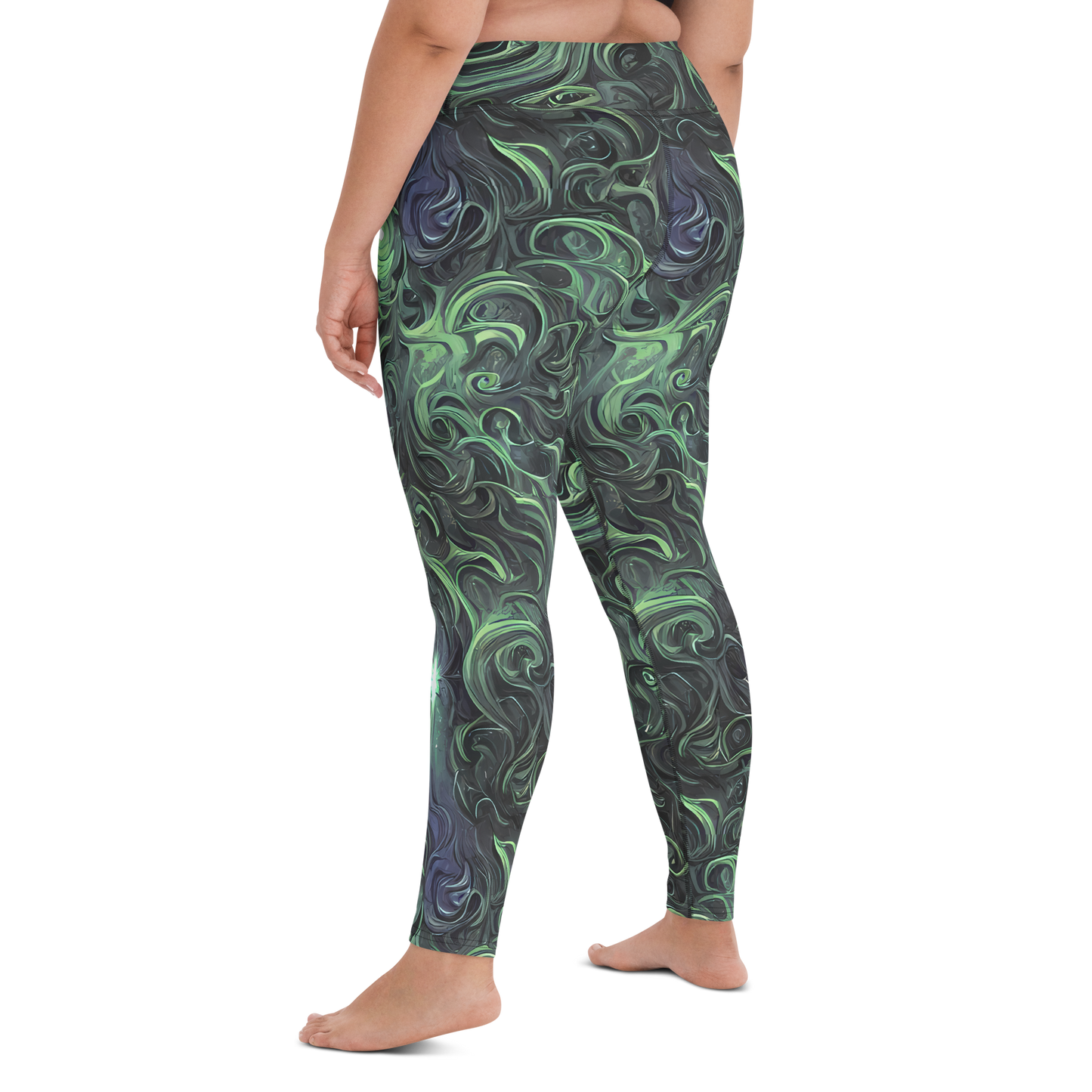 Yoga Leggings - Savrasov Swirls