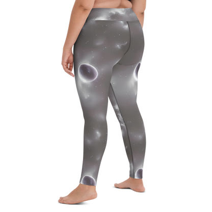 Yoga Leggings - Silver Nebula