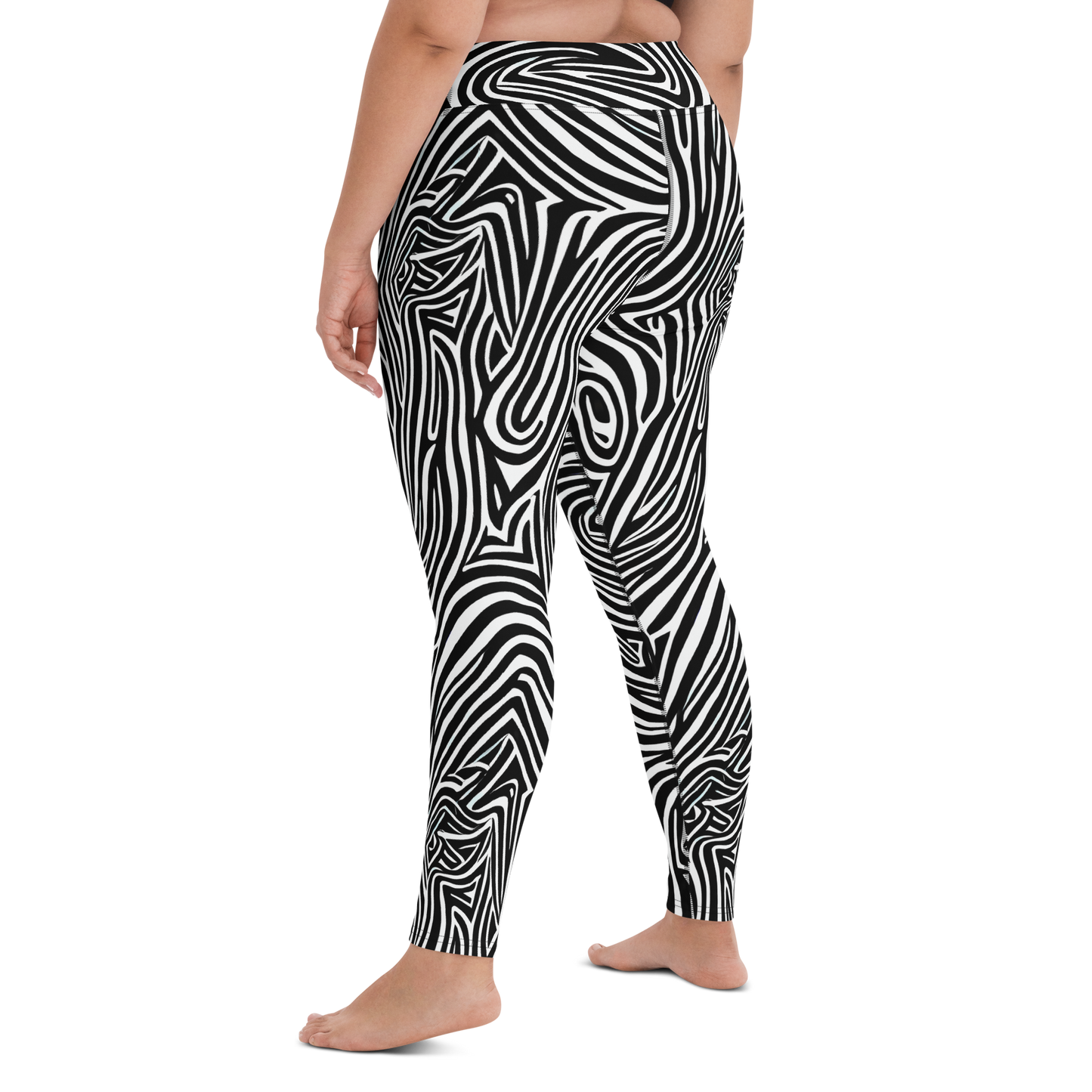 Yoga Leggings - Vortex Veins