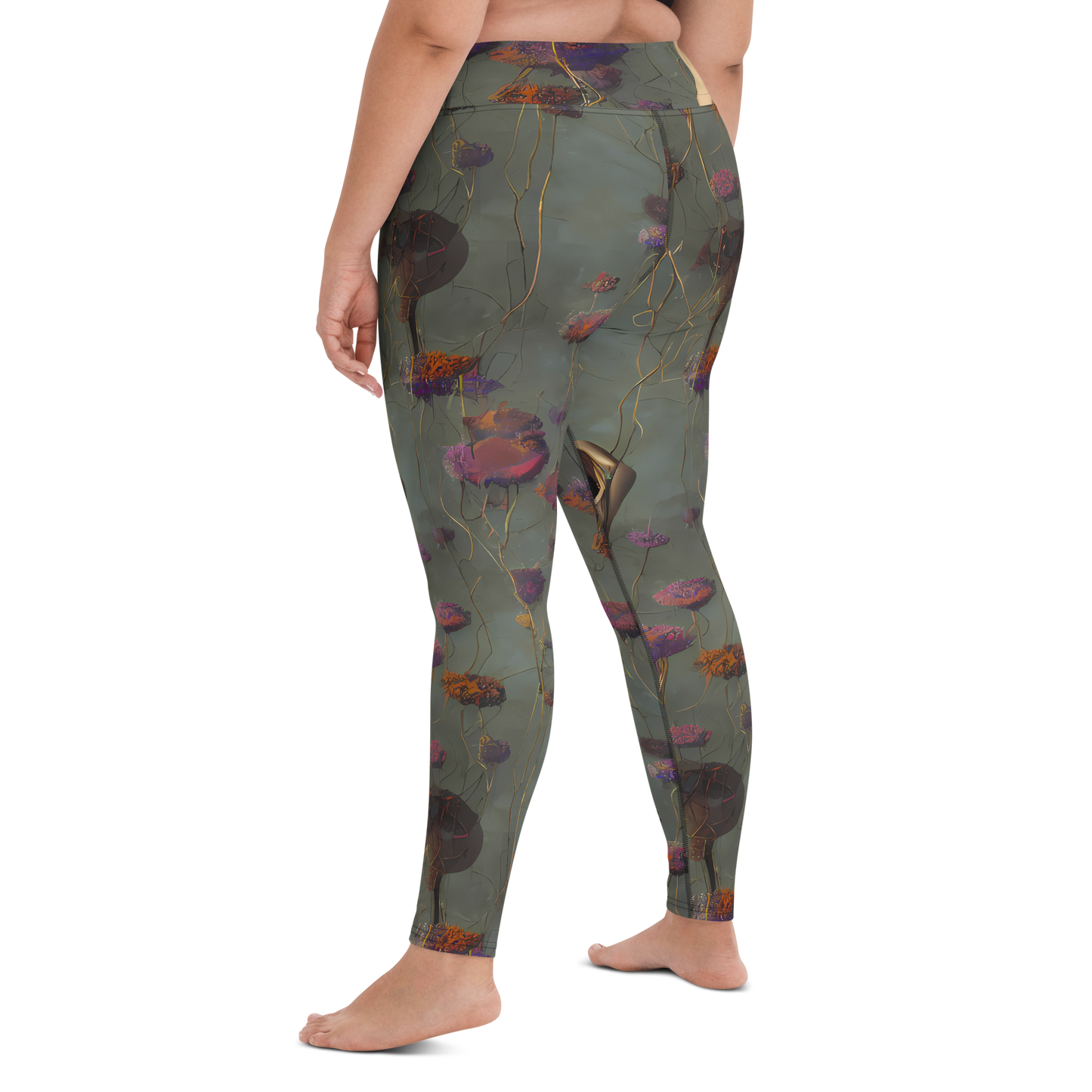 Yoga Leggings - Ethereal Bloom