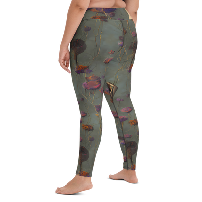 Yoga Leggings - Ethereal Bloom