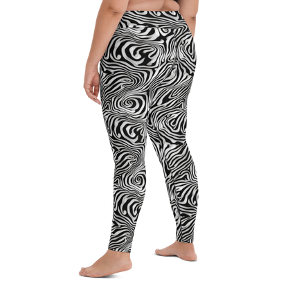 Yoga Leggings - Warped Cosmos