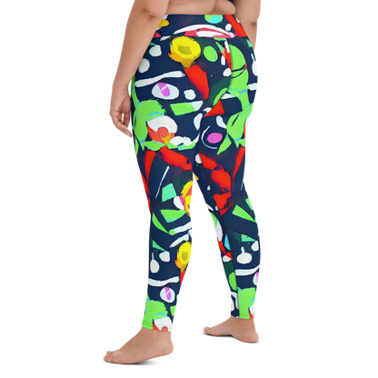 Yoga Leggings - Chagall's Dream