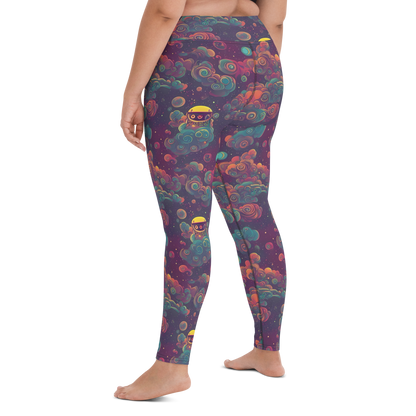 Yoga Leggings - Nebula Dreamscape