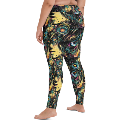 Yoga Leggings - Celestial Echoes