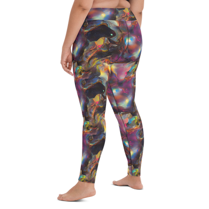 Yoga Leggings - Cosmic Fusion