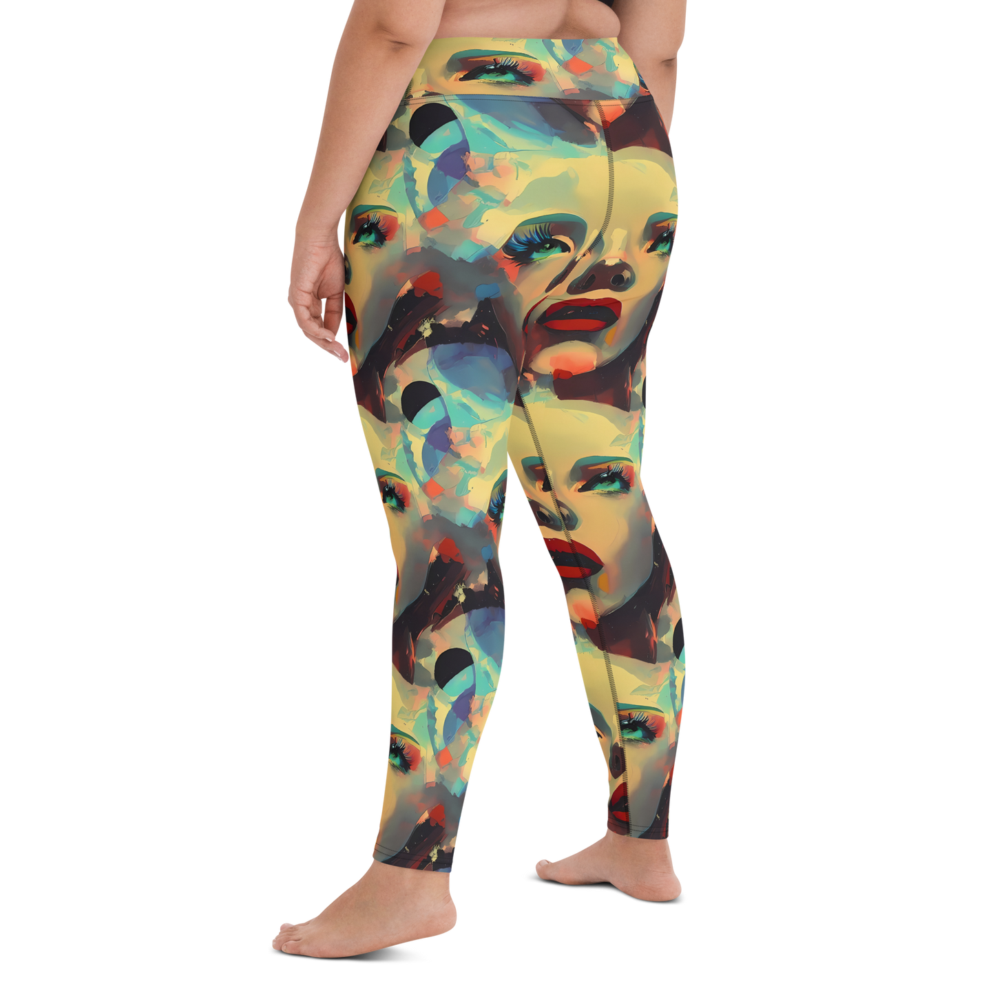 Yoga Leggings - Astral Reflections