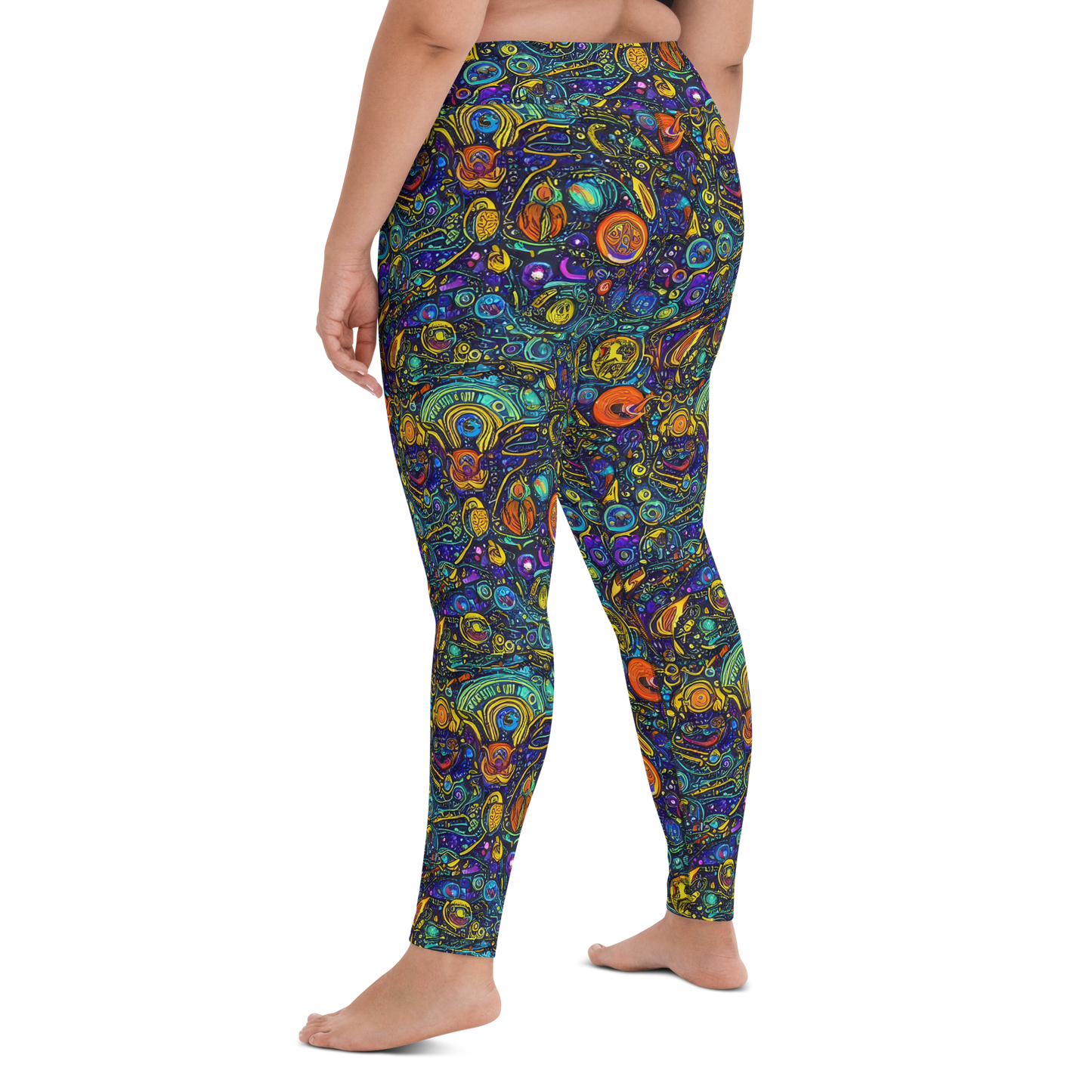 Yoga Leggings - Vasnetsov Vortex