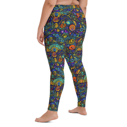 Yoga Leggings - Vasnetsov Vortex