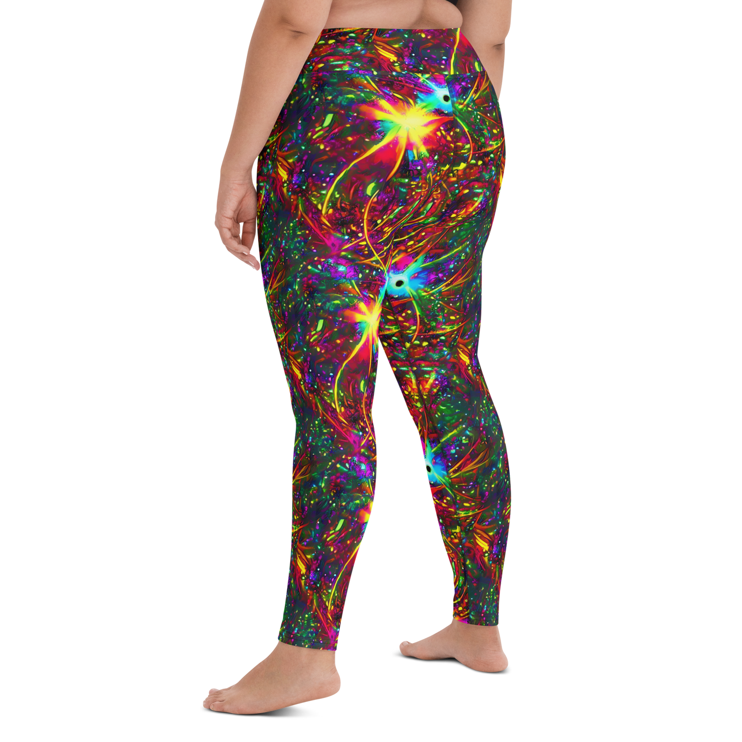 Yoga Leggings - Stellar Burst