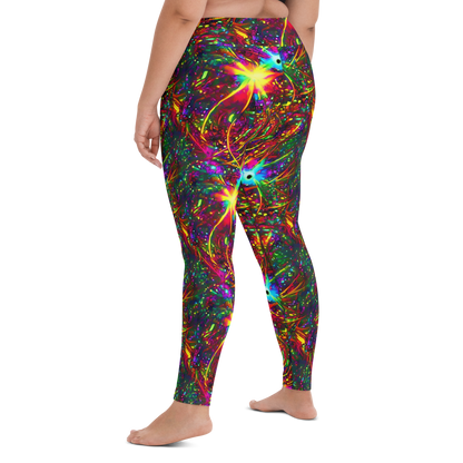 Yoga Leggings - Stellar Burst