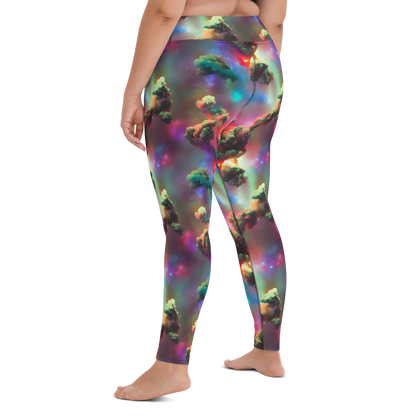 Yoga Leggings - Nebula Dreams