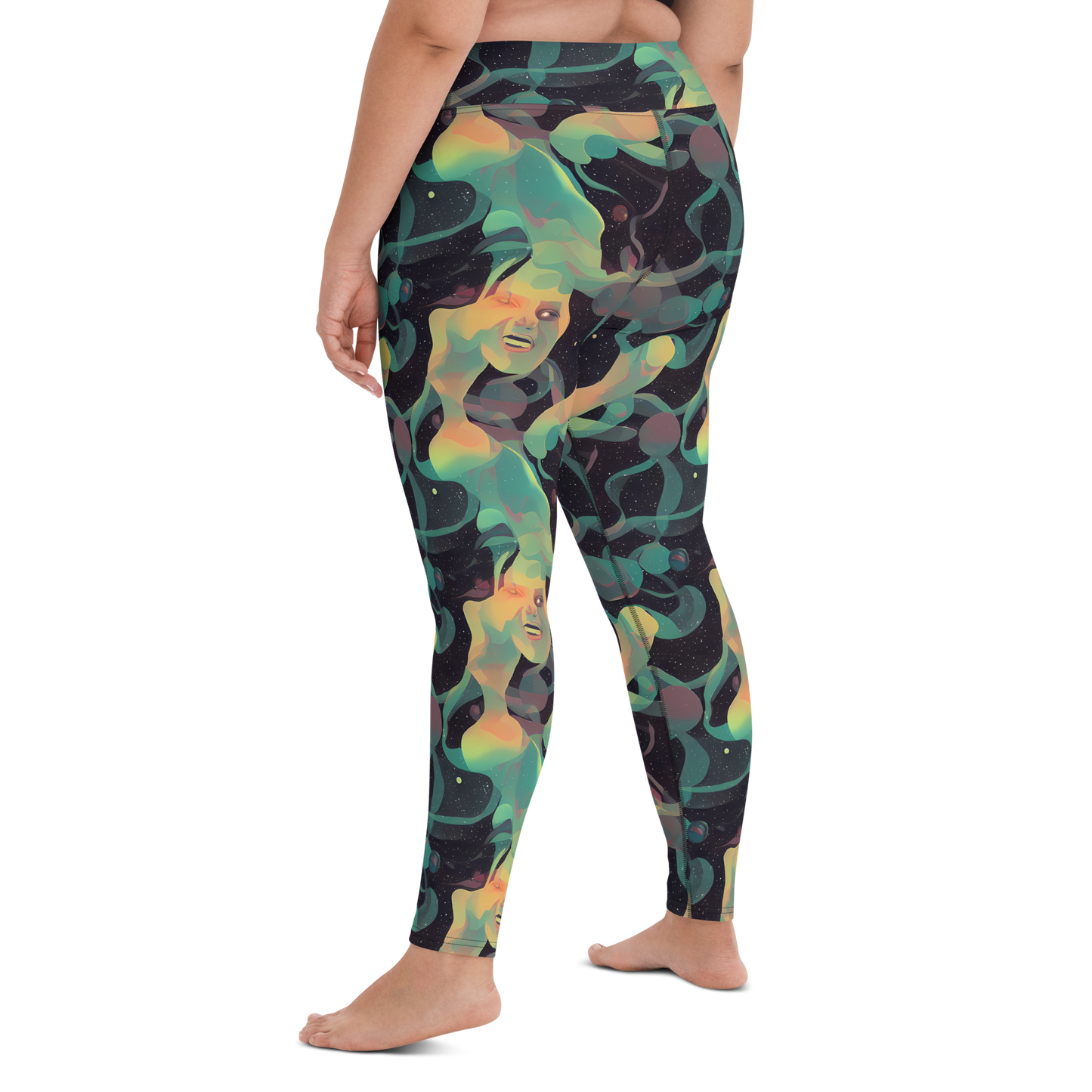 Yoga Leggings - Astral Rhythms