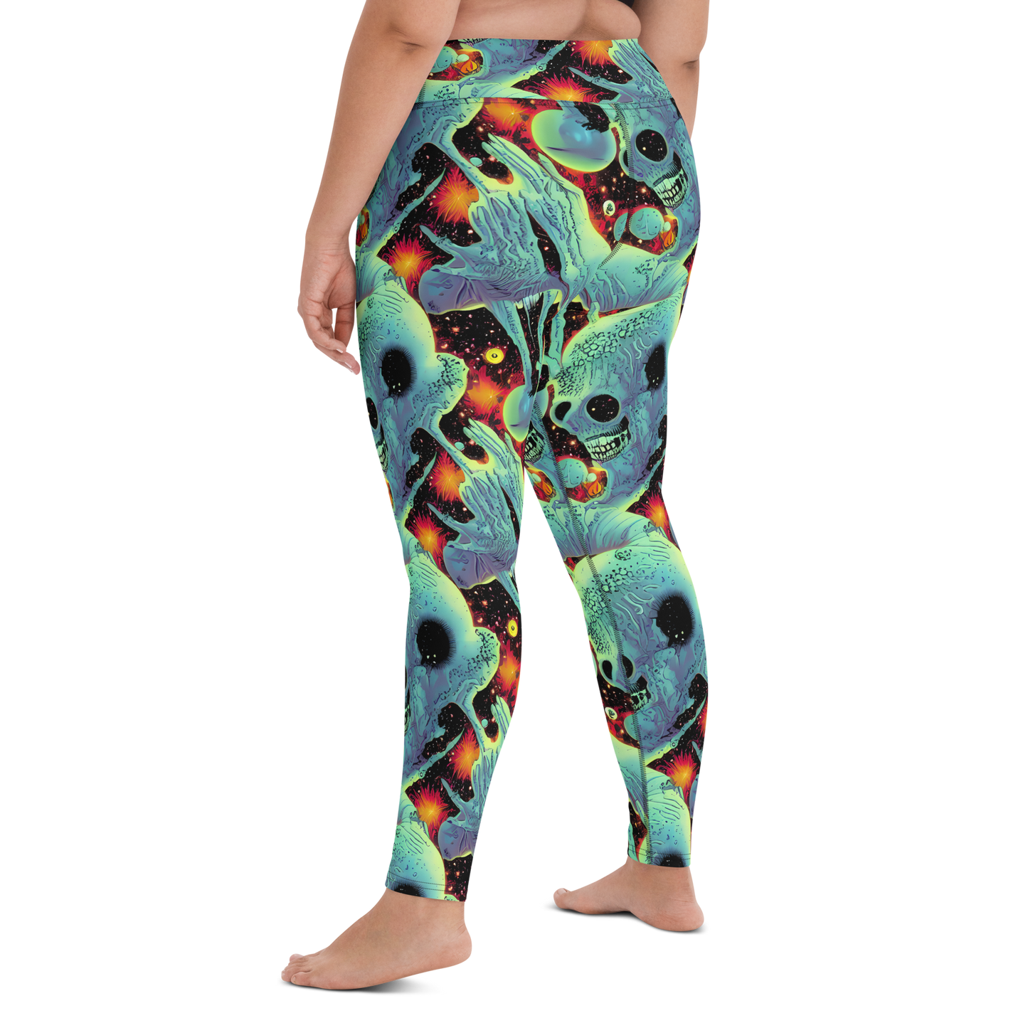 Yoga Leggings - Galactic Grotesque