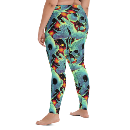 Yoga Leggings - Galactic Grotesque