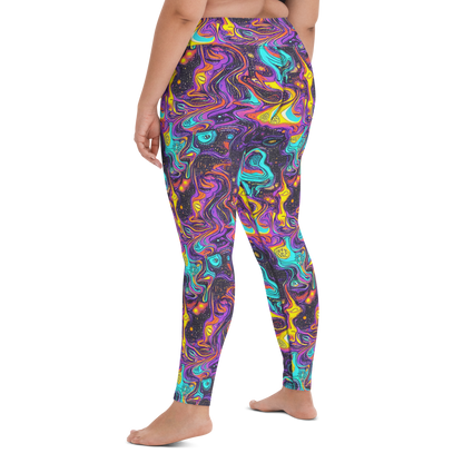 Yoga Leggings - Hutty Nebula