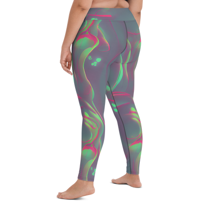 Yoga Leggings - Neon Whisper