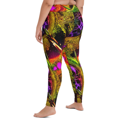 Yoga Leggings - Neon Glyphworks