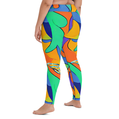 Yoga Leggings - Archipenko Dream